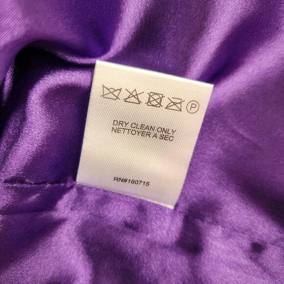 Retrofete Janessa Mini Dress in Royal Purple Medium NWT Sleeveless - Picture 12 of 12